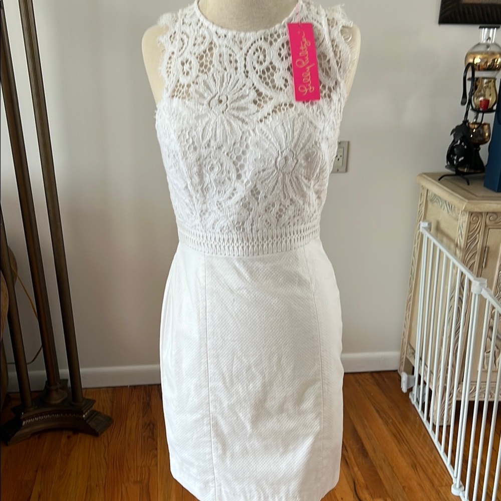 Lilly Pulitzer White Lace dress NWT